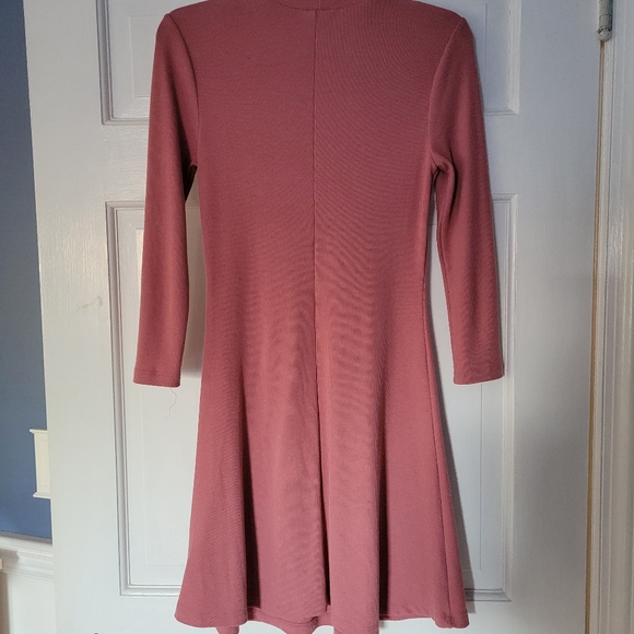 Pink Mock Turtleneck Forever 21 Dress - Picture 2 of 3